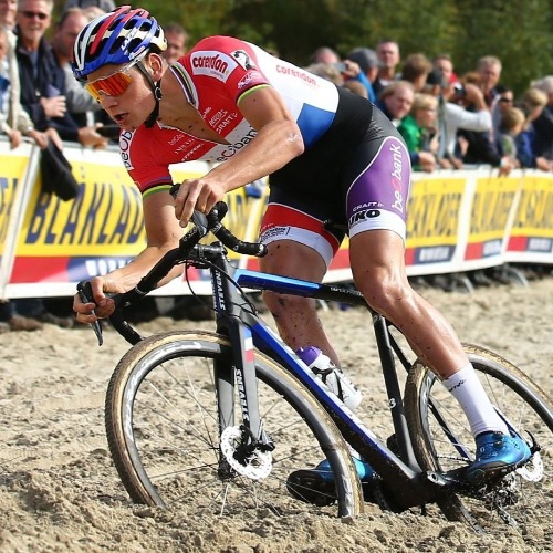 Stevens Super Prestige Disc Di2 cyclocross-pyörä 52cm – Crystal Blue