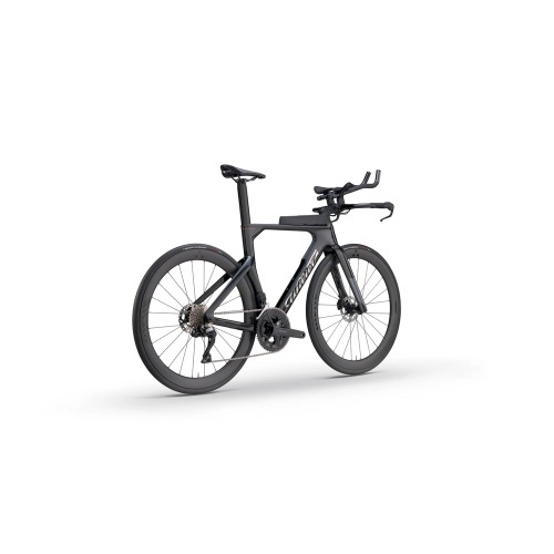 Wilier Turbine SL (105 R7170 Di2 / Miche 50 Carbon) triathlonpyörä – black/grey