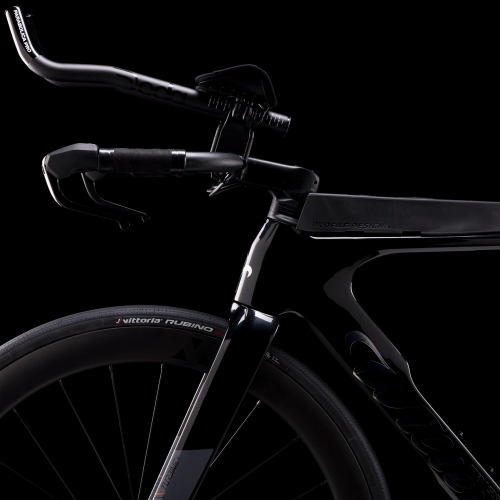 Wilier Turbine SL (105 R7170 Di2 / Miche 50 Carbon) triathlonpyörä – black/grey