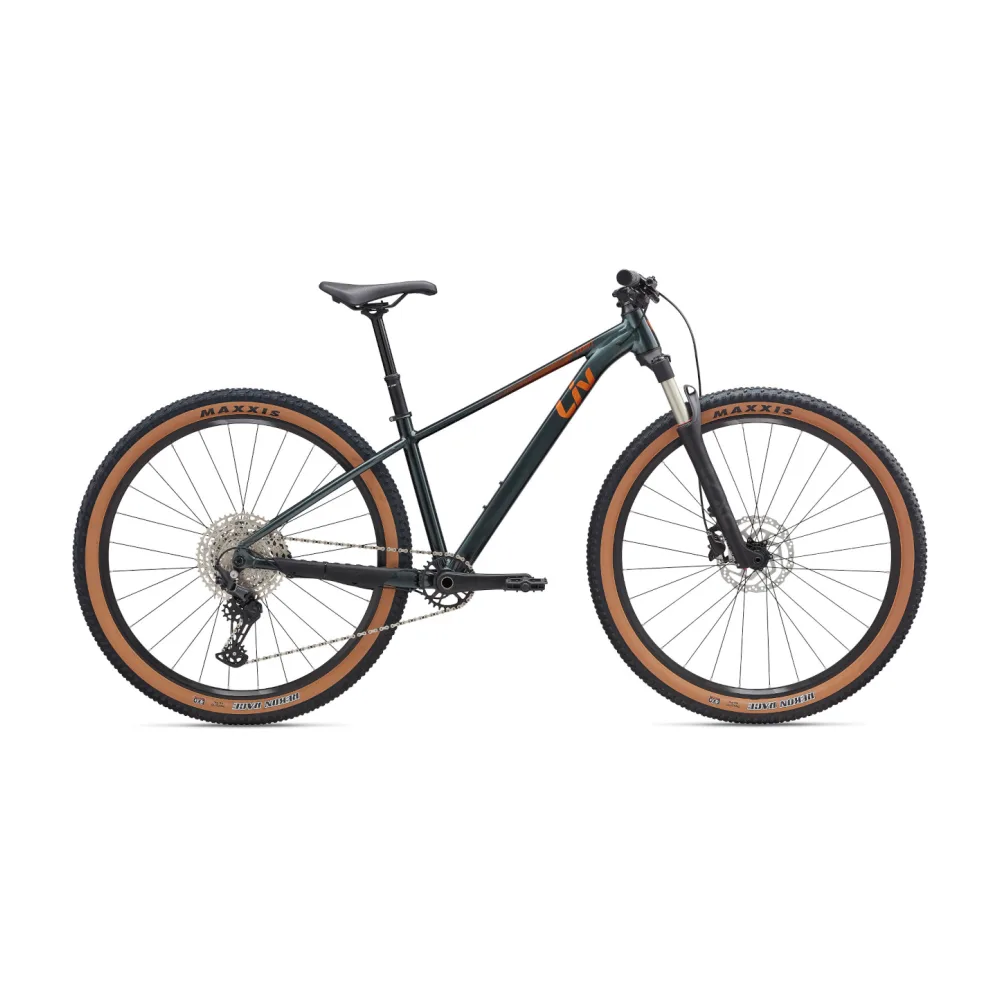 Lastenpyörä LIV Tempt 0, 27.5" XS, Asfaltinvihreä