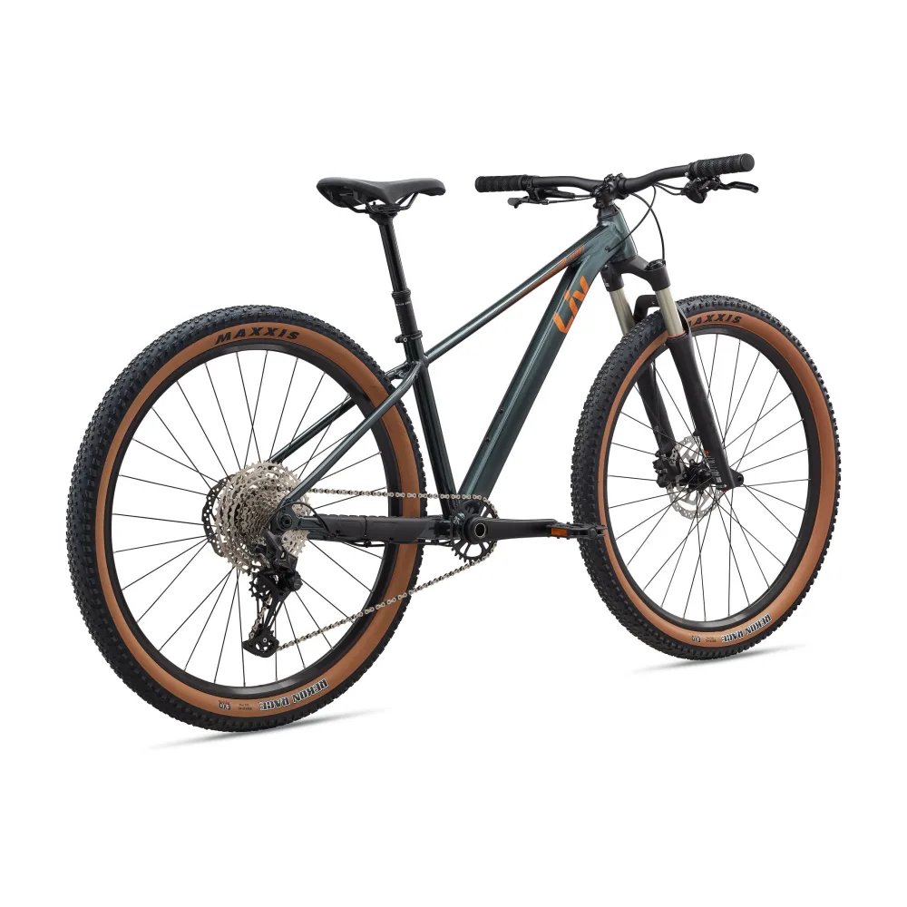 Lastenpyörä LIV Tempt 0, 27.5" XS, Asfaltinvihreä - Image 3