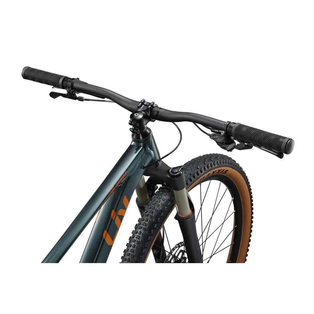 Lastenpyörä LIV Tempt 0, 27.5" XS, Asfaltinvihreä - Image 4